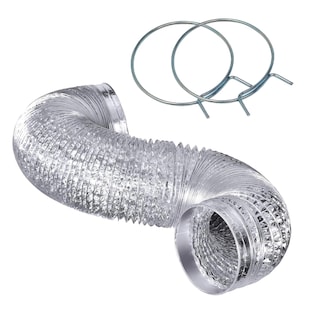 Foto 1 | Foto 1 | Conducto Flexible De Papel De Aluminio De 20 Pies Para Ventilación De Secadora De 4 Pulgadas - Venta Internacional.