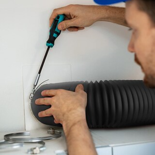 Foto 7 | Foto 7 | Manguera De Ventilación Para Secadora Healsmart 4 Conductos De Aluminio De 25 Pies Con Abrazaderas - Venta Internacional.