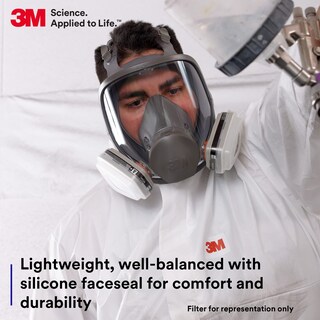 Foto 2 | Foto 2 | Respirator 3m 6800 Máscara Completa De Silicona Lente Grande Niosh - Venta Internacional.