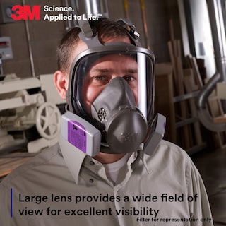 Foto 4 | Foto 4 | Respirator 3m 6800 Máscara Completa De Silicona Lente Grande Niosh - Venta Internacional.