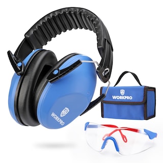 Foto 1 | Foto 1 | Auriculares Con Cancelación De Ruido Y Set De Seguridad Para Niños Workpro - Venta Internacional.