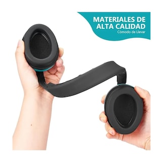 Foto 3 | Foto 3 | Orejeras Antiruido/auriculares Protectores Bebes Y Niños Belug Azul