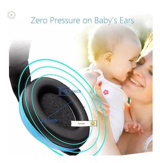 Foto 5 | Foto 5 | Orejeras Antiruido/auriculares Protectores Bebes Y Niños Belug Azul