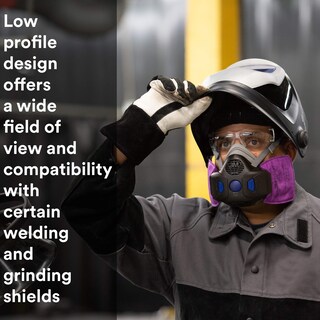 Foto 6 | Foto 6 | Respirador 3m, Respirador Reutilizable Secure Click De Media Cara Con Diafragma Parlante Y Botón Pul - Venta Internacional.
