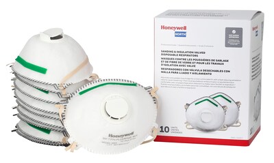 Foto 1 | Foto 1 | Máscara Respiratoria N95 Aprobada Por El Niosh De Honeywell, Paquete De 10 Unidades, Color Blanco - Venta Internacional.