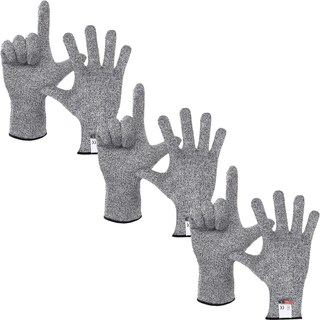 Foto 1 | Foto 1 | Guante Anti Corté Alta Resistentes Ventdepot Mxbgp-013 3 Pares Gris