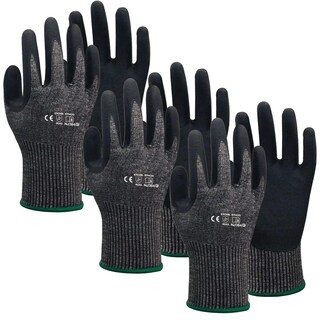 Foto 1 | Foto 1 | Guantes de Seguridad Uso Rudo Ventdepot Mxgbc-013 3 Pares Negro