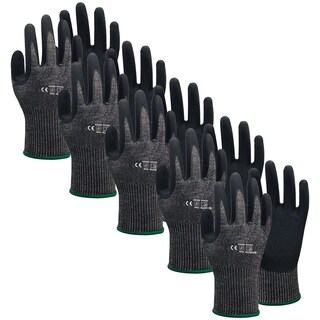 Foto 1 | Foto 1 | Guantes Para Cortar Uso Rudo Ventdepot Mxgbc-015 5 Pares Negro