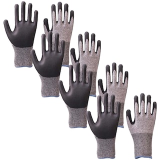 Foto 2 | Foto 2 | Protección De Guantes Usos Rudos Ventdepot Mxbgv-014 4 Pares Gris/negro