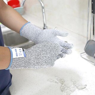 Foto 3 | Foto 3 | Par Guantes Anti Corté Industriales Ventdepot Mxbgp-006 1 Par Gris
