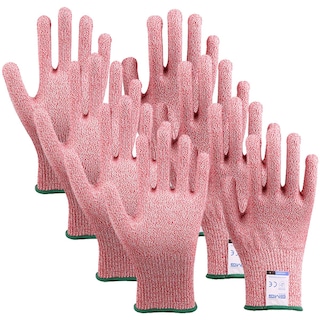 Foto 1 | Foto 1 | Guantes Rosas Para Cortar Plástico Ventdepot Mxgpi-009 4 Pares Rosa