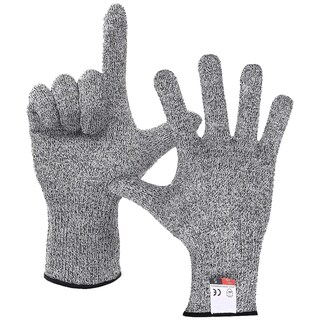Foto 2 | Foto 2 | Anti Corté Guantes Para Uso Rudo Ventdepot Mxbgp-021 1 Par Gris
