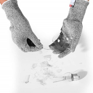 Foto 3 | Foto 3 | Anti Corté Guantes Para Uso Rudo Ventdepot Mxbgp-021 1 Par Gris