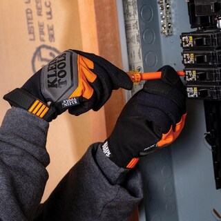 Foto 5 | Foto 5 | Guantes Uso General Resistente Talla Chica 60594 Klein Tools Negro