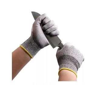 Foto 2 | Foto 2 | Guantes Anticorte Nivel 5 Industrial Trabajo Rudo Resistente Grande Eo Safe Imports Esi-14354 Gris