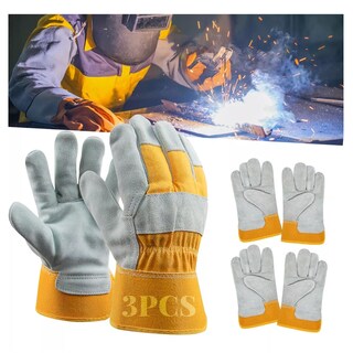 Foto 2 | Foto 2 | Guantes de Soldadura Eo Safe Imports Esi-15647 Uso Rudo 3 Pares