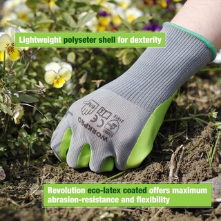 Foto 5 | Foto 5 | Guantes De Jardín Workpro, 6 Pares, Con Revestimiento De Látex Ecológico En La Palma - Venta Internacional.