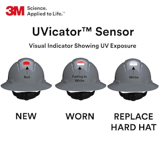 Foto 4 | Foto 4 | Casco De Seguridad 3m Securefit H-808sfv-uv Gris De Ala Completa - Venta Internacional.