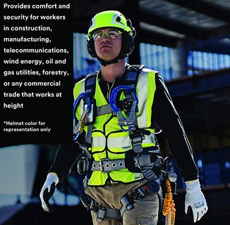 Foto 2 | Foto 2 | Casco De Seguridad 3m Securefit Climbing Style Blue X5003vx-ansi - Venta Internacional.