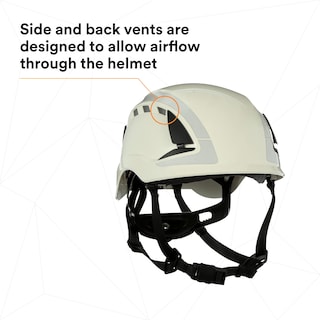 Foto 5 | Foto 5 | Casco De Seguridad 3m Securefit Climbing Style White X5001vx-ansi - Venta Internacional.