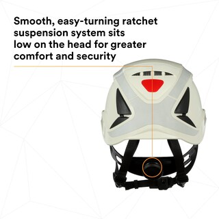 Foto 7 | Foto 7 | Casco De Seguridad 3m Securefit Climbing Style White X5001vx-ansi - Venta Internacional.