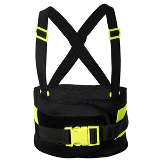 Foto 2 | Foto 2 | Faja Sacrolumbar Con Malla Y Tercer Cinturón Iusa Color Amarillo Amarillo