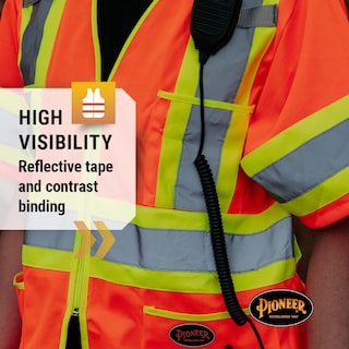 Foto 3 | Foto 3 | Chaleco De Seguridad Pioneer Hi Vis Con Mangas Para Hombre Y Mujer, Clase 3 - Venta Internacional.