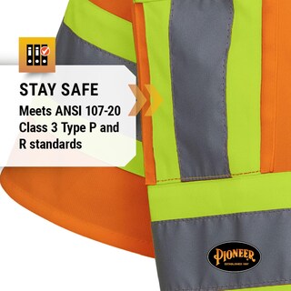 Foto 7 | Foto 7 | Chaleco De Seguridad Pioneer Hi Vis Con Mangas Para Hombre Y Mujer, Clase 3 - Venta Internacional.