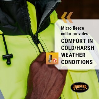 Foto 4 | Foto 4 | Chaqueta Bomber De Seguridad Pioneer Hi Vis Impermeable Para Hombre - Venta Internacional.