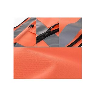 Foto 2 | Foto 2 | Kit Chaleco De Seguridad Industrial Reflejante 3pzas Eo Safe Imports Esi-10188-1 Naranja