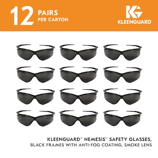 Foto 2 | Foto 2 | Gafas De Seguridad Kleenguard V30 Nemesis Smoke Lenses (paquete De 12) - Venta Internacional.