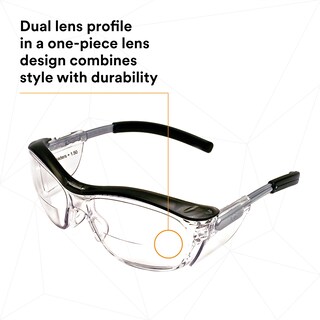Foto 6 | Foto 6 | Gafas De Seguridad 3m Nuvo Con Lectores Y Lente Transparente De 1,5 Dioptrías - Venta Internacional.
