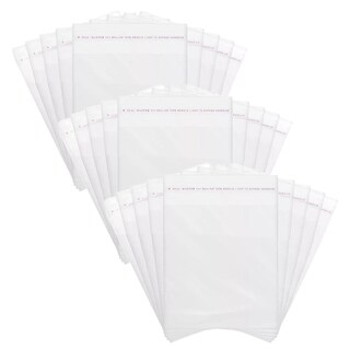 Foto 2 | Foto 2 | Bolsa Transparente de Celofan Office Supply 300 Piezas Transparente