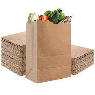 Foto 1 | Foto 1 | Bolsas de Papel Stock Your Home Kraft Brown Capacidad 23 kg 100 Piezas - Venta Internacional