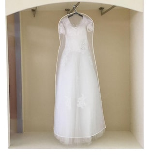 Foto 4 | Foto 4 | Bolsa De Ropa Huoguo Para Vestidos De Novia Almacenamiento Blanca 80 X 55 Cm - Venta Internacional.