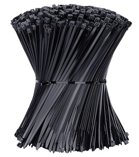 Foto 1 | Foto 1 | Cinchos de Plástico Anti-UV Eo Safe Imports ESI-5200 color Negro 20 cm 500 Piezas