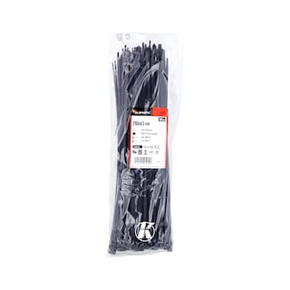 Foto 1 | Foto 1 | Cincho Italiano Negro 290x4.5mm Elematic Para Exterior