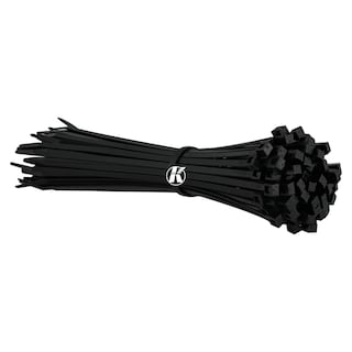 Foto 2 | Foto 2 | Cinchos Italiano Negro 200x3.5mm Elematic Exterior 300pz