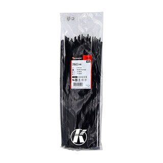 Foto 1 | Foto 1 | Cincho Italiano Negro 290x3.5mm Elematic Para Exterior