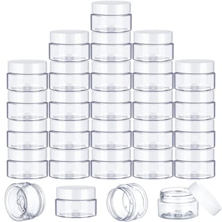 Foto 1 | Foto 1 | Frascos De Plástico Satinior De 2 Oz/60 Ml Con Tapas Para Cosméticos, 100 Unidades - Venta Internacional.