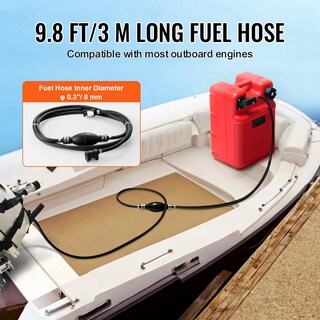Foto 3 | Foto 3 | Tanque Marino Vevor Portátil De 24 Litros Con Manguera De 9,8 Pies Para Motor Fuera De Borda - Venta Internacional.