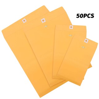 Foto 4 | Foto 4 | Sobres Con Cierre Para Catálogo Frienda De Papel Kraft Con Cierre, 50 Unidades - Venta Internacional.