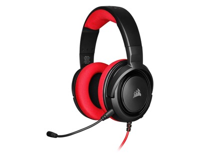 Foto 1 | Foto 1 | Diadema Corsair Hs35 Stereo Gaming 3.5 Mm Ca-9011198-na color Rojo