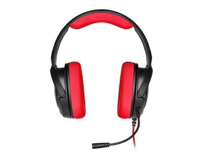 Foto 2 | Foto 2 | Diadema Corsair Hs35 Stereo Gaming 3.5 Mm Ca-9011198-na color Rojo