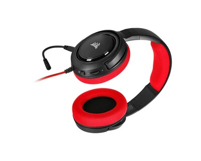 Foto 3 | Foto 3 | Diadema Corsair Hs35 Stereo Gaming 3.5 Mm Ca-9011198-na color Rojo