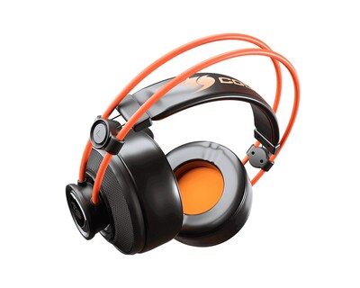 Foto 2 | Foto 2 | Diadema para PC Cougar Immersa Ti 3.5 mm 3H300P40T.0001 color Negro/Anaranjado