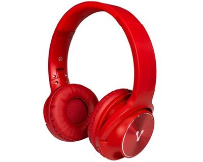 Foto 1 | Foto 1 | Audífonos Diadema Vorago Hpb-200 color Rojo con Bluetooth