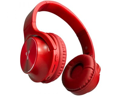 Foto 2 | Foto 2 | Audífonos Diadema Vorago Hpb-200 color Rojo con Bluetooth