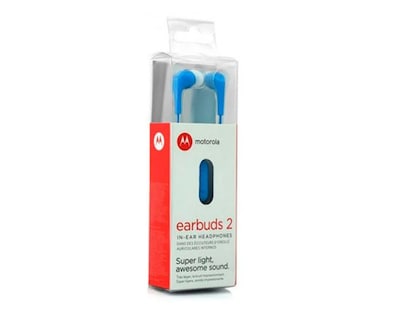 Foto 3 | Foto 3 | Audífonos Manos Libres Intraurales Motorola Earbuds2 Sh006bl Azul