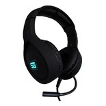 Diadema Gamer Vorago Hs-501 color Negro Start The Game Rgb 40 mm